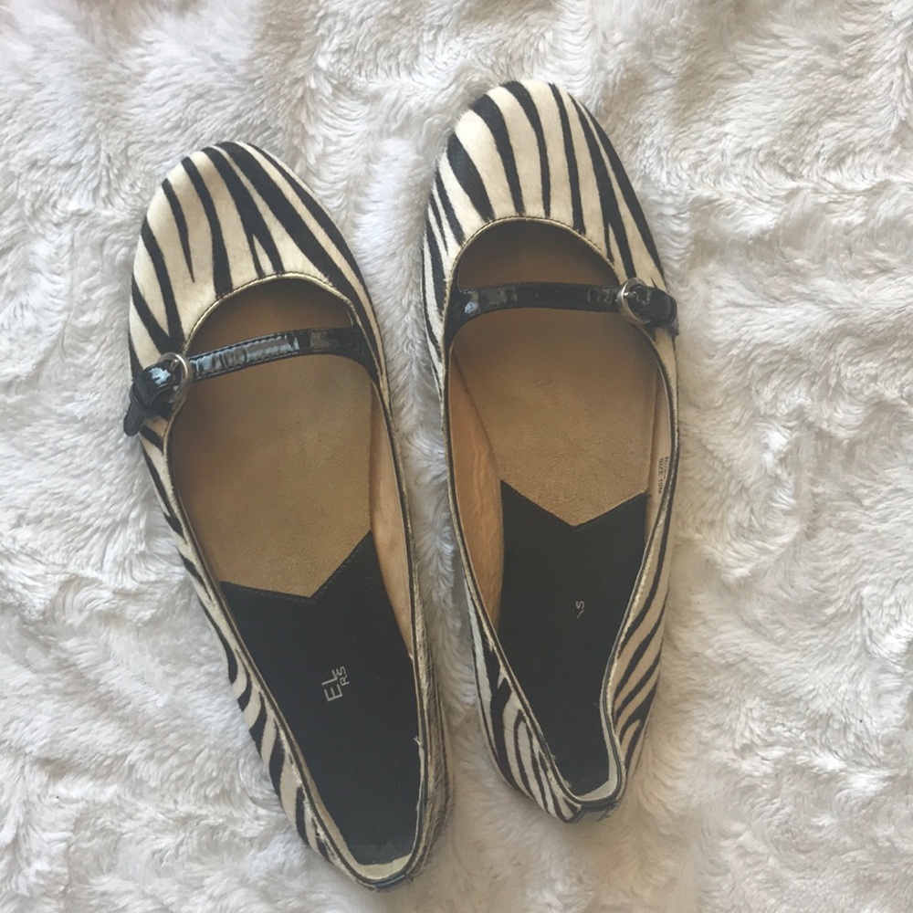 Michael Kors Zebra flats